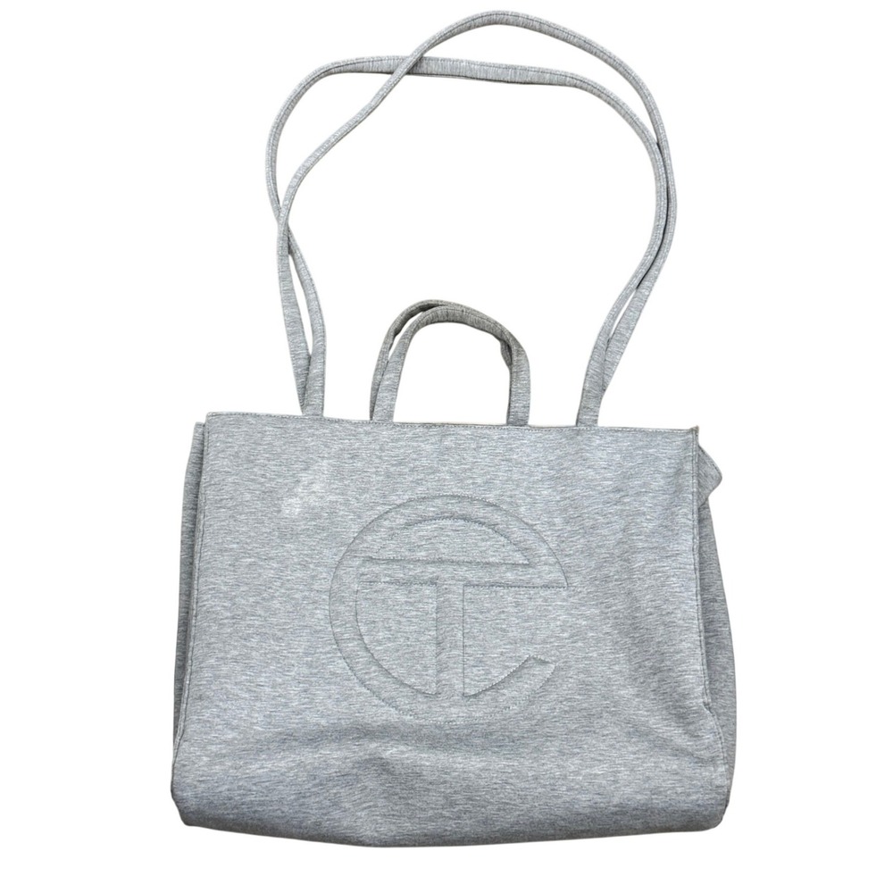 Telfar x UGG Fleece Shopping Bag Large Heather Grey